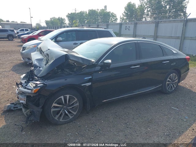 2018 Honda Accord Hybrid Touring მანქანა იყიდება აუქციონზე, vin: 1HGCV3F96JA800241, აუქციონის ნომერი: 12655158