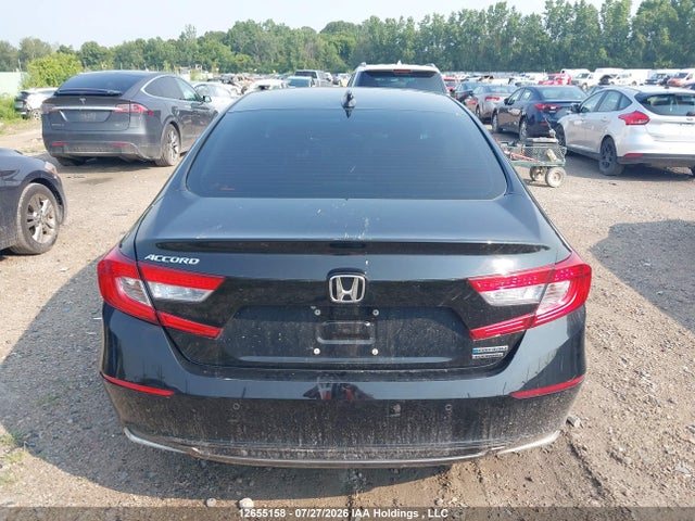 2018 Honda Accord Hybrid Touring მანქანა იყიდება აუქციონზე, vin: 1HGCV3F96JA800241, აუქციონის ნომერი: 12655158