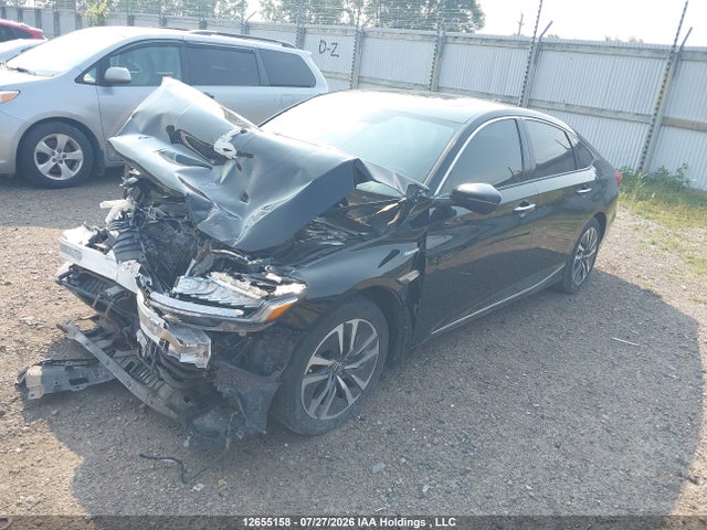2018 Honda Accord Hybrid Touring მანქანა იყიდება აუქციონზე, vin: 1HGCV3F96JA800241, აუქციონის ნომერი: 12655158