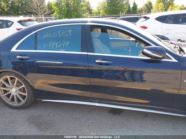 Aukcja sprzedaży 2015 Mercedes-benz S 63 Amg, vin: WDDUG7JB7FA174274, numer aukcji: 12655159