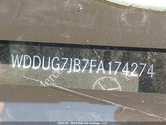 Aukcja sprzedaży 2015 Mercedes-benz S 63 Amg, vin: WDDUG7JB7FA174274, numer aukcji: 12655159