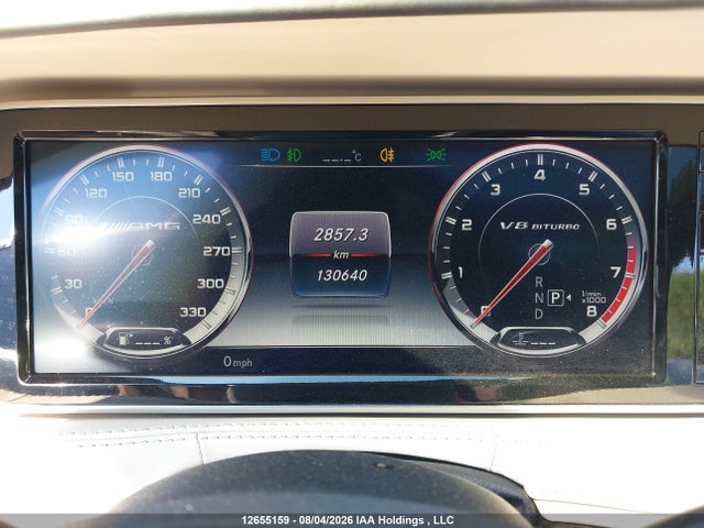 Aukcja sprzedaży 2015 Mercedes-benz S 63 Amg, vin: WDDUG7JB7FA174274, numer aukcji: 12655159