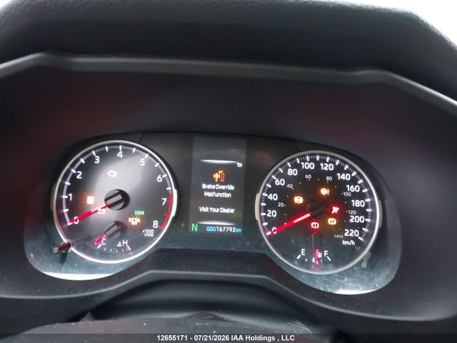 12655171 :رقم المزاد ، 2T3B1RFV4NC289174 vin ، 2022 Toyota Rav4 Le مزاد بيع
