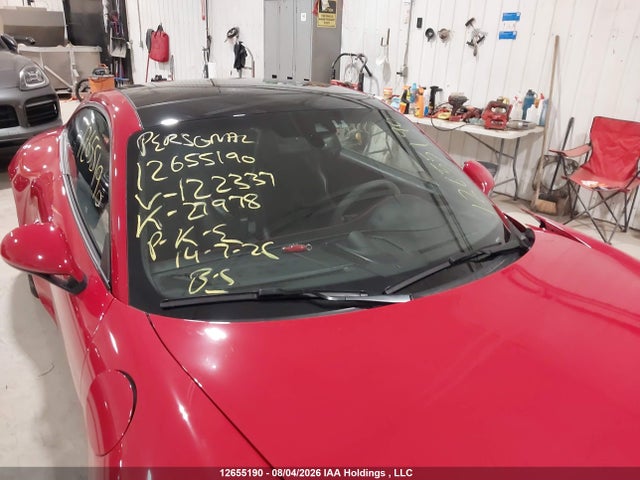 WP0AB2A90JS122337 Porsche 911 Carrera 4 Gts/carrera 4s/carrera Gts/carrera S