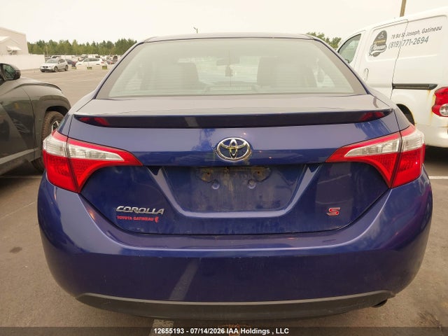 2014 Toyota Corolla S მანქანა იყიდება აუქციონზე, vin: 2T1BURHE9EC120071, აუქციონის ნომერი: 12655193