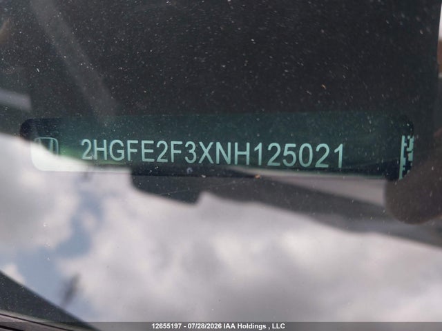 Honda Civic Ex 4dr 2022 2HGFE2F3XNH125021 Image 18