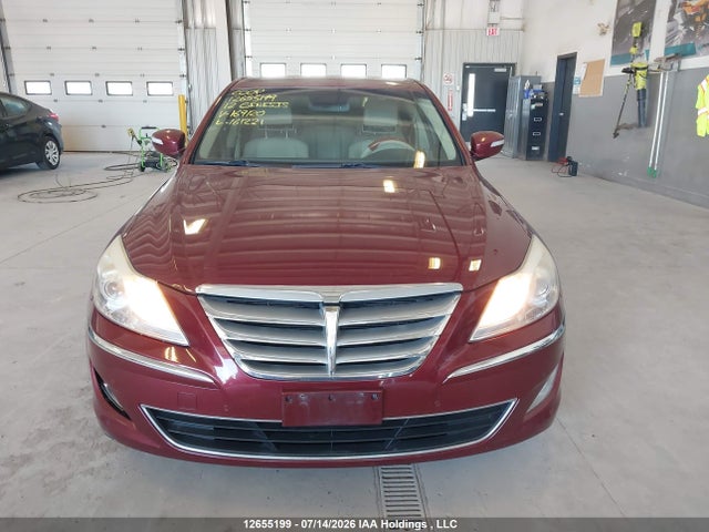 12655199 :رقم المزاد ، KMHGC4DD4CU169120 vin ، 2012 Hyundai Genesis 3.8 Premium مزاد بيع