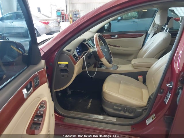 12655199 :رقم المزاد ، KMHGC4DD4CU169120 vin ، 2012 Hyundai Genesis 3.8 Premium مزاد بيع