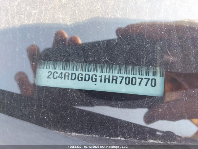 Dodge Grand Caravan Crew 2017 2C4RDGDG1HR700770 Image 18