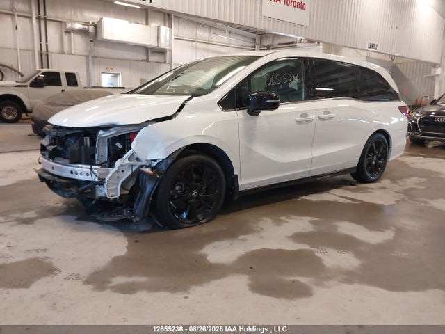 Honda Odyssey Black Edition 2023 5FNRL6H08PB500795 Image 2