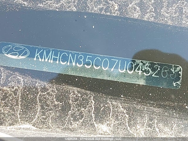 Aukcja sprzedaży 2007 Hyundai Accent Gs/sr, vin: KMHCN35C07U045263, numer aukcji: 12655254