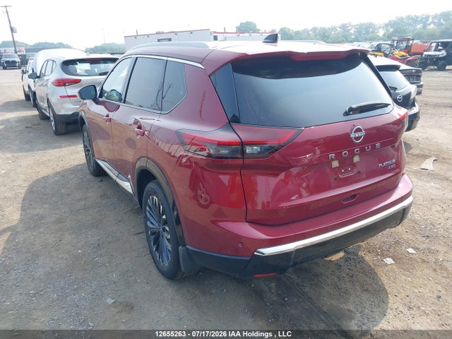 Auction sale of the 2026 Nissan Rogue Platinum Awd Cvt, vin: JN8BT3DD1TW483096, lot number: 12655263