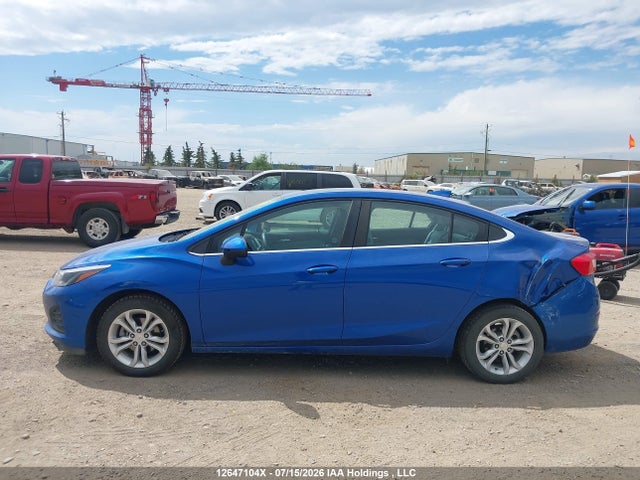 12647104 :رقم المزاد ، 1G1BE5SM0K7111514 vin ، 2019 Chevrolet Cruze Lt مزاد بيع