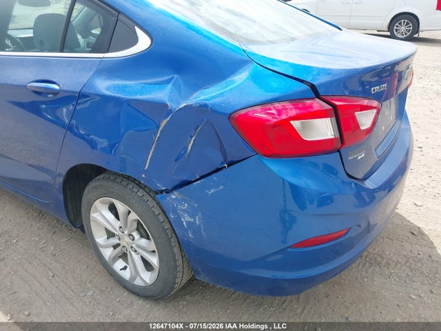 12647104 :رقم المزاد ، 1G1BE5SM0K7111514 vin ، 2019 Chevrolet Cruze Lt مزاد بيع