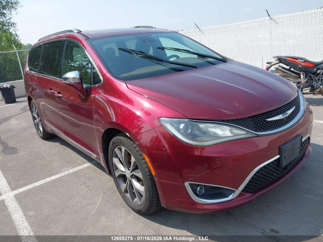 12655275 :رقم المزاد ، 2C4RC1GGXHR595576 vin ، 2017 Chrysler Pacifica Limited مزاد بيع