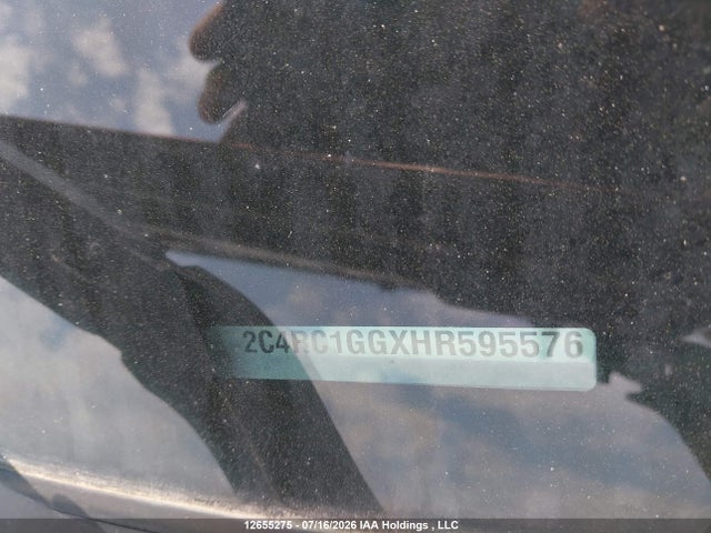 12655275 :رقم المزاد ، 2C4RC1GGXHR595576 vin ، 2017 Chrysler Pacifica Limited مزاد بيع