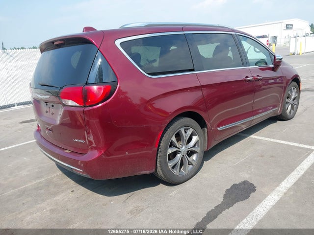 12655275 :رقم المزاد ، 2C4RC1GGXHR595576 vin ، 2017 Chrysler Pacifica Limited مزاد بيع