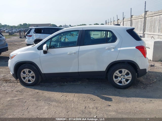 2017 Chevrolet Trax Ls მანქანა იყიდება აუქციონზე, vin: 3GNCJKSB1HL179241, აუქციონის ნომერი: 12655281