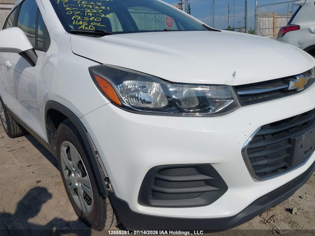 2017 Chevrolet Trax Ls მანქანა იყიდება აუქციონზე, vin: 3GNCJKSB1HL179241, აუქციონის ნომერი: 12655281