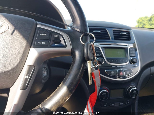 12655287 :رقم المزاد ، KMHCU5AE7DU120896 vin ، 2013 Hyundai Accent Gls مزاد بيع