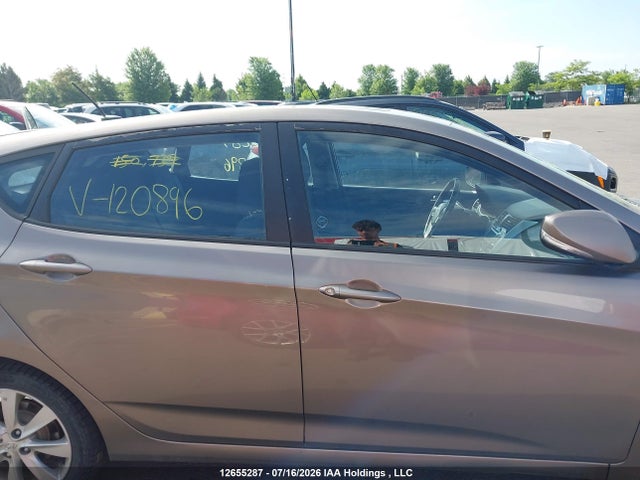 12655287 :رقم المزاد ، KMHCU5AE7DU120896 vin ، 2013 Hyundai Accent Gls مزاد بيع