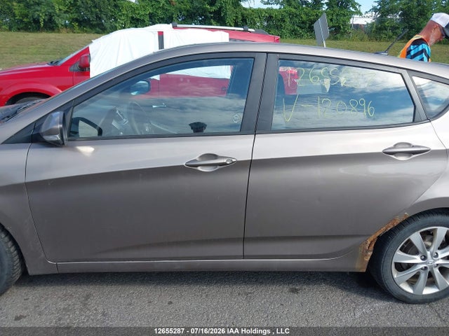 12655287 :رقم المزاد ، KMHCU5AE7DU120896 vin ، 2013 Hyundai Accent Gls مزاد بيع