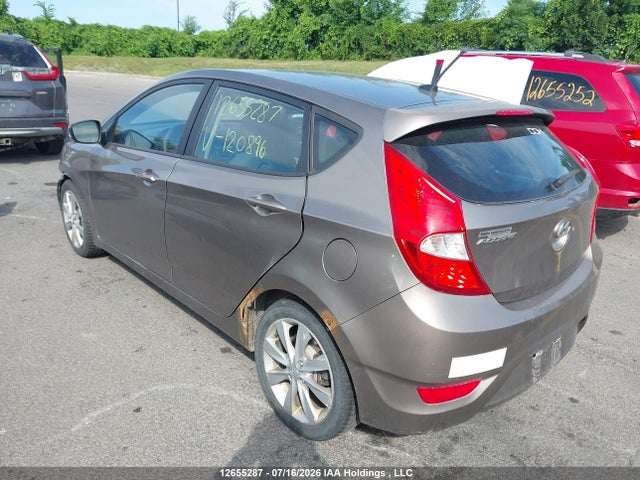 12655287 :رقم المزاد ، KMHCU5AE7DU120896 vin ، 2013 Hyundai Accent Gls مزاد بيع