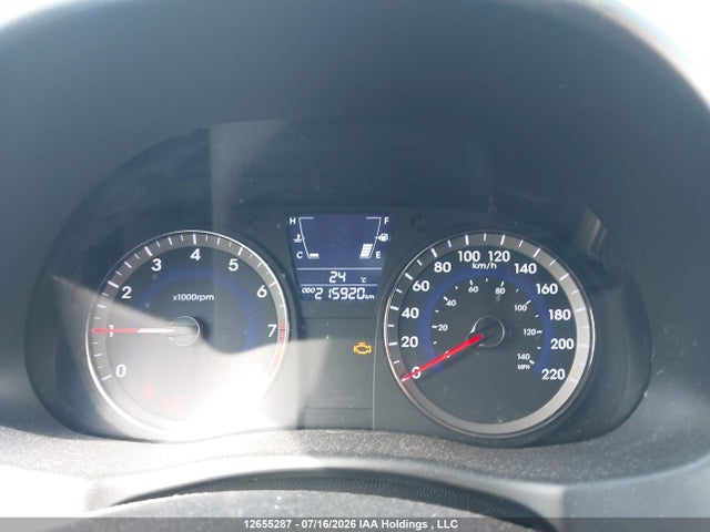 12655287 :رقم المزاد ، KMHCU5AE7DU120896 vin ، 2013 Hyundai Accent Gls مزاد بيع