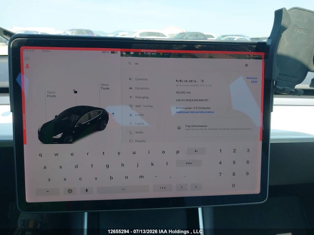 Aukcja sprzedaży 2019 Tesla Model 3 Long Range/mid Range/standard Range/standard Range Plus, vin: 5YJ3E1EA7KF498787, numer aukcji: 12655294