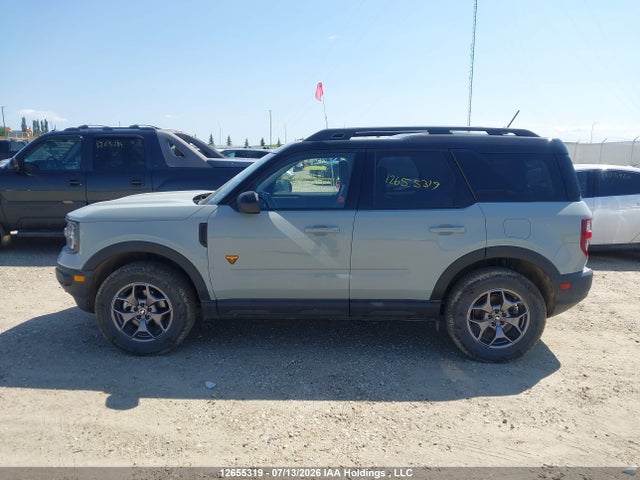 2024 Ford Bronco Sport Badlands მანქანა იყიდება აუქციონზე, vin: 3FMCR9D94RRF14376, აუქციონის ნომერი: 12655319