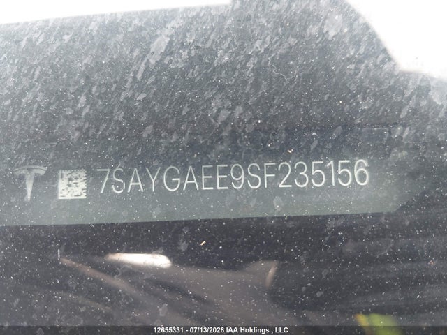 Tesla Model Y 2025 7SAYGAEE9SF235156 Image 20