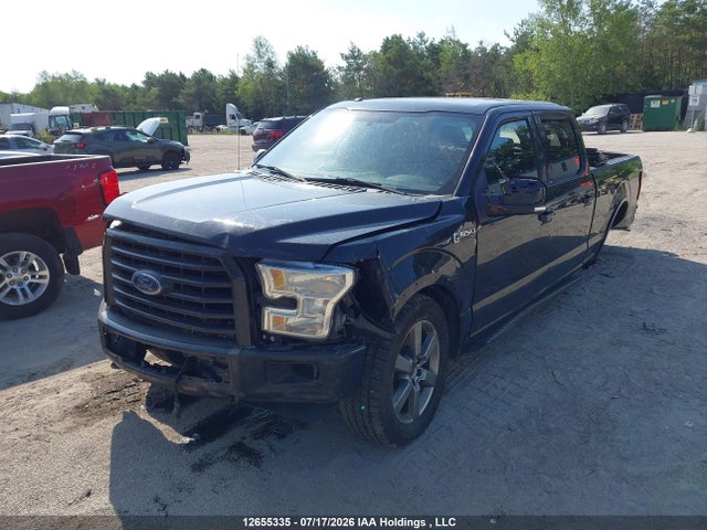 12655335 :رقم المزاد ، 1FTFW1EF0FFB02190 vin ، 2015 Ford F150 Supercrew مزاد بيع