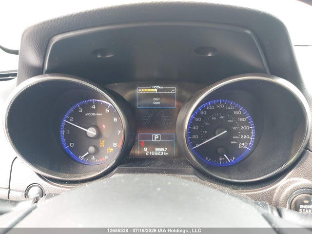 2016 Subaru Outback 2.5i Premium მანქანა იყიდება აუქციონზე, vin: 4S4BSCGC8G3263927, აუქციონის ნომერი: 12655338