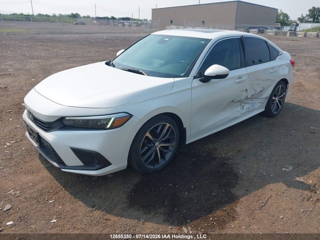 2022 Honda Civic Touring მანქანა იყიდება აუქციონზე, vin: 2HGFE1F92NH001808, აუქციონის ნომერი: 12655350