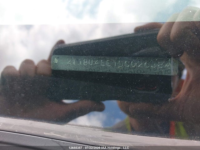 12655357 :رقم المزاد ، 2T1BU4EE1DC026384 vin ، 2013 Toyota Corolla مزاد بيع