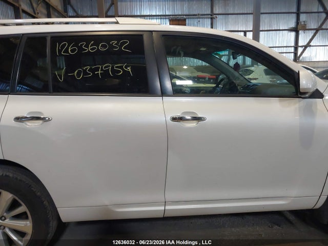 2010 Toyota Highlander Hybrid Limited მანქანა იყიდება აუქციონზე, vin: JTEJW3EH5A2037954, აუქციონის ნომერი: 12636032