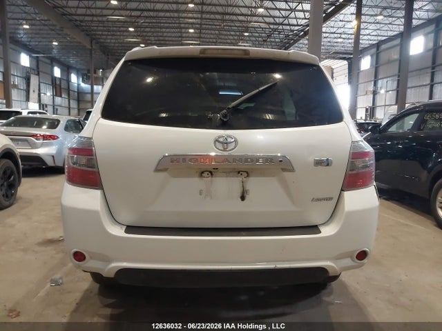 2010 Toyota Highlander Hybrid Limited მანქანა იყიდება აუქციონზე, vin: JTEJW3EH5A2037954, აუქციონის ნომერი: 12636032