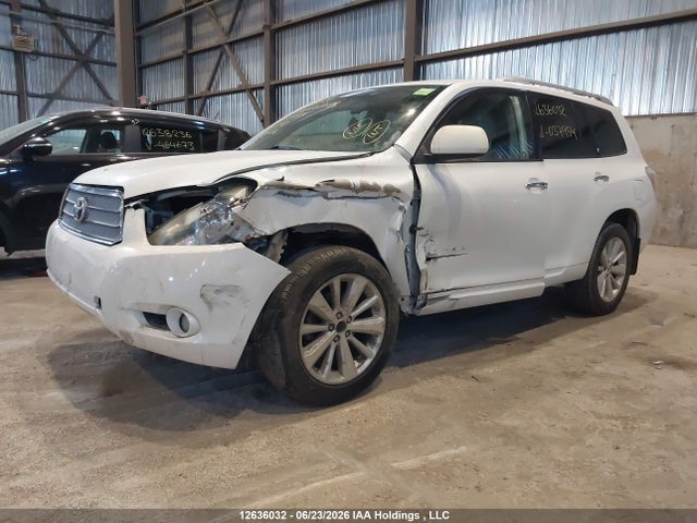 2010 Toyota Highlander Hybrid Limited მანქანა იყიდება აუქციონზე, vin: JTEJW3EH5A2037954, აუქციონის ნომერი: 12636032
