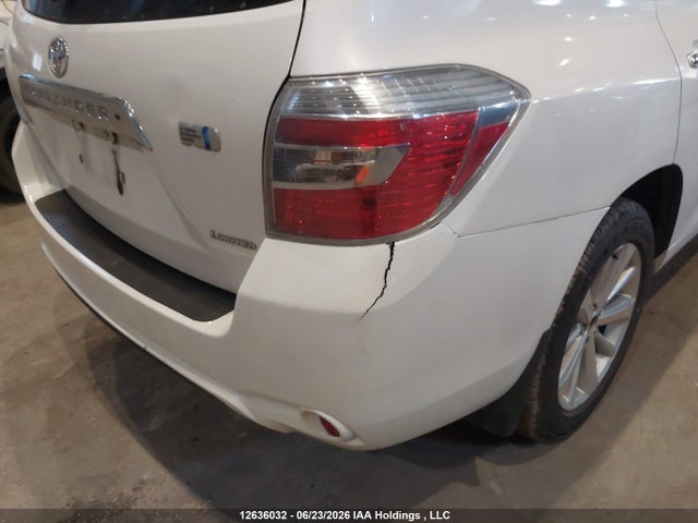 2010 Toyota Highlander Hybrid Limited მანქანა იყიდება აუქციონზე, vin: JTEJW3EH5A2037954, აუქციონის ნომერი: 12636032
