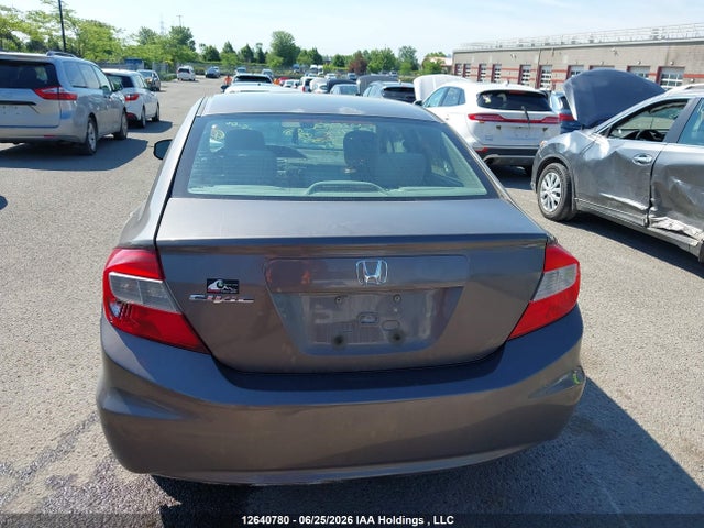 2012 Honda Civic Lx მანქანა იყიდება აუქციონზე, vin: 2HGFB2F44CH005780, აუქციონის ნომერი: 12640780
