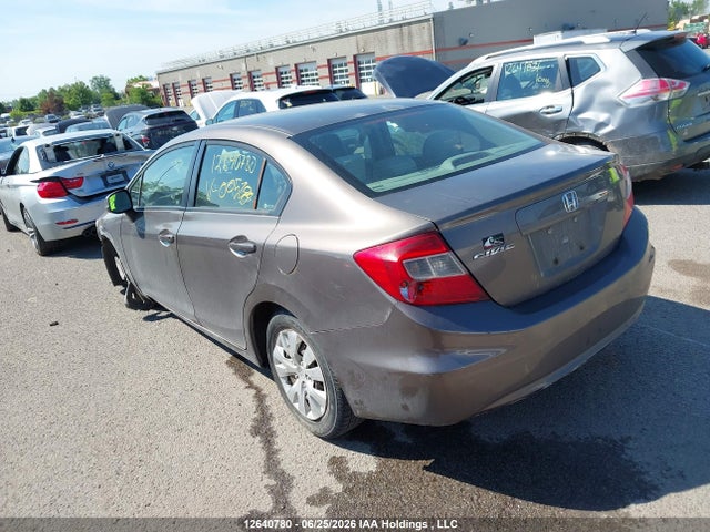 2012 Honda Civic Lx მანქანა იყიდება აუქციონზე, vin: 2HGFB2F44CH005780, აუქციონის ნომერი: 12640780