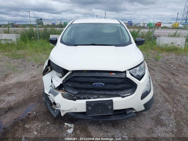 2020 Ford Ecosport S მანქანა იყიდება აუქციონზე, vin: MAJ6S3FL8LC383587, აუქციონის ნომერი: 12655361