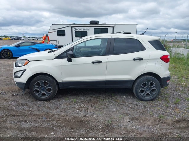 2020 Ford Ecosport S მანქანა იყიდება აუქციონზე, vin: MAJ6S3FL8LC383587, აუქციონის ნომერი: 12655361