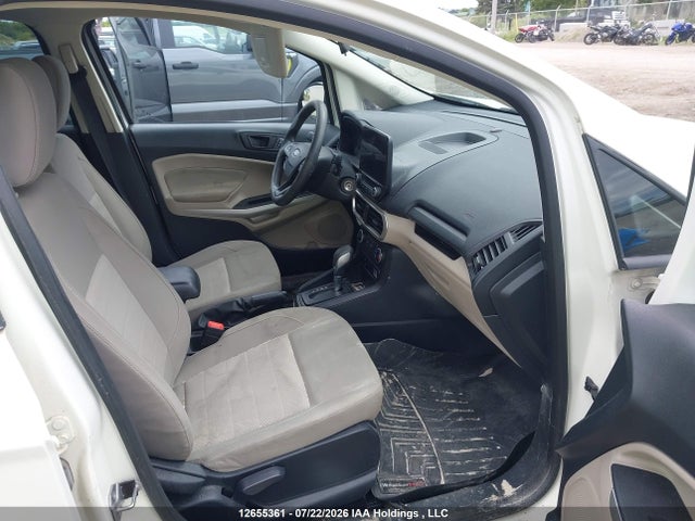 2020 Ford Ecosport S მანქანა იყიდება აუქციონზე, vin: MAJ6S3FL8LC383587, აუქციონის ნომერი: 12655361