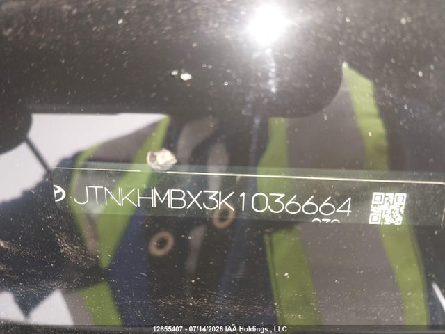 JTNKHMBX3K1036664 Toyota C-hr Xle/le/limited
