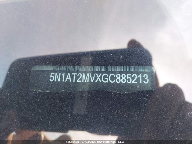 5N1AT2MVXGC885213 Nissan Rogue S/sl Premium/sv