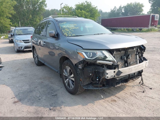 12655435 :رقم المزاد ، 5N1DR2MM0HC636424 vin ، 2017 Nissan Pathfinder S/sv/sl/platinum مزاد بيع