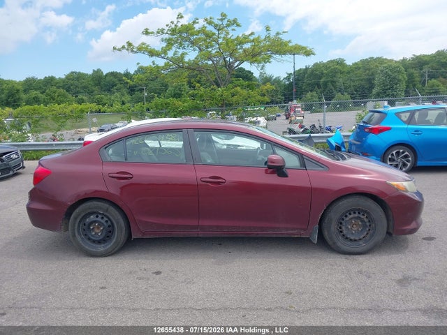 12655438 :رقم المزاد ، 2HGFB2E41CH021565 vin ، 2012 Honda Civic Lx مزاد بيع