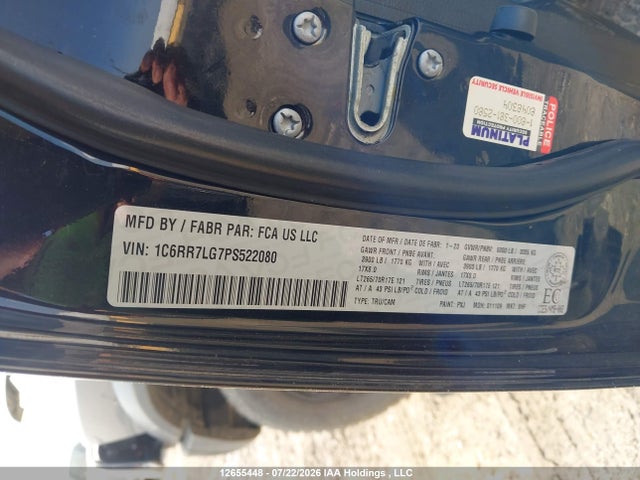 RAM 1500 Classic Slt 2023 1C6RR7LG7PS522080 Image 18