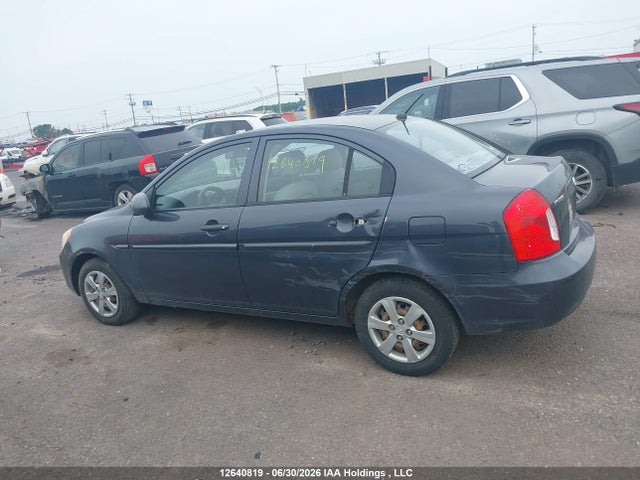 2009 Hyundai Accent 25th Anniversary/gl/gls/l მანქანა იყიდება აუქციონზე, vin: KMHCN45C19U345046, აუქციონის ნომერი: 12640819